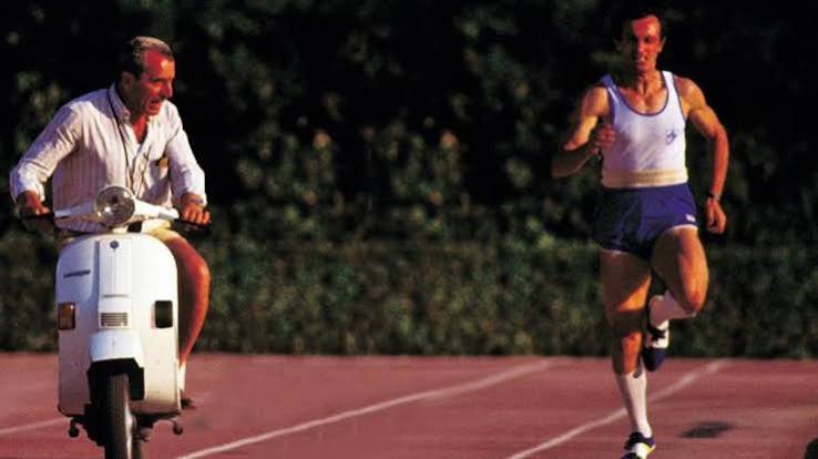 Vittori and Mennea.